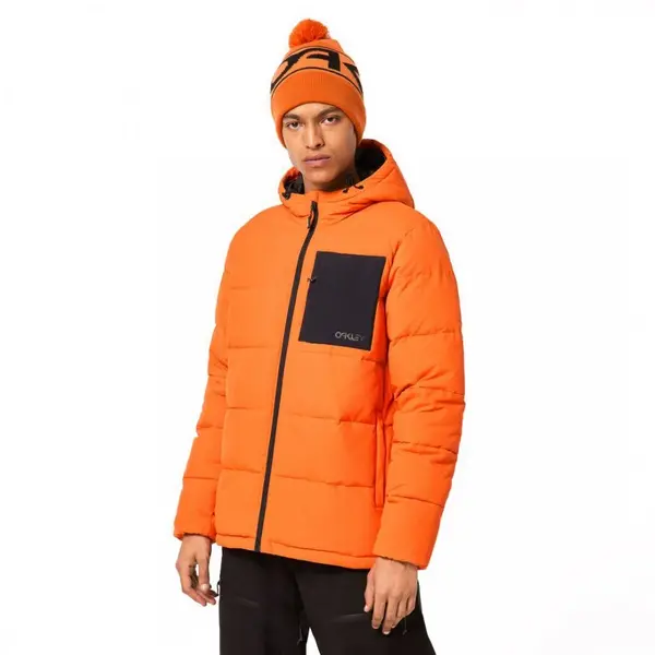 image of Oakley SNOW TAHOE PUFFY RC JACKET - Burnt Orange