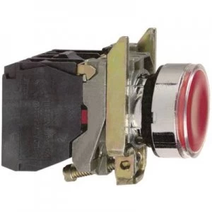 Image of Schneider Electric Harmony XB4BW34B5 Pushbutton Planar 1-button Red Push