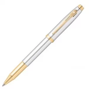 Image of Sheaffer 100 Medalist Gold & Chrome Rollerball Pen