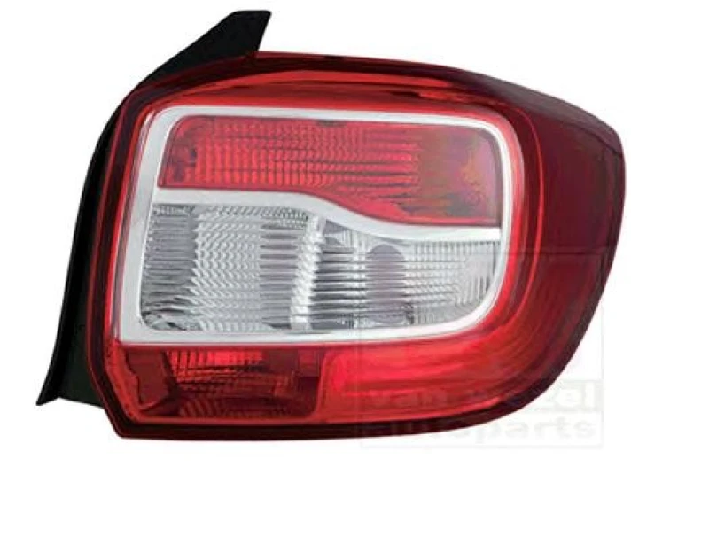 Image of VAN WEZEL 1518932 Rear light without bulb holder, Right Combination Rearlight (391)