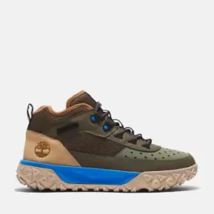 Image of Timberland Greenstride Motion 6 Trainer For Men In Green/brown Dark Green, Size 10.5
