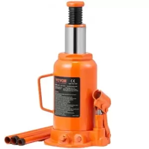 Image of VEVOR Hydraulic Bottle Jack, 20 Ton/44092 LBS All Welded Bottle Jack, 240-450 mm Lifting Range, with 3-section Long Handle, for Car, Pickup Truck, Tru