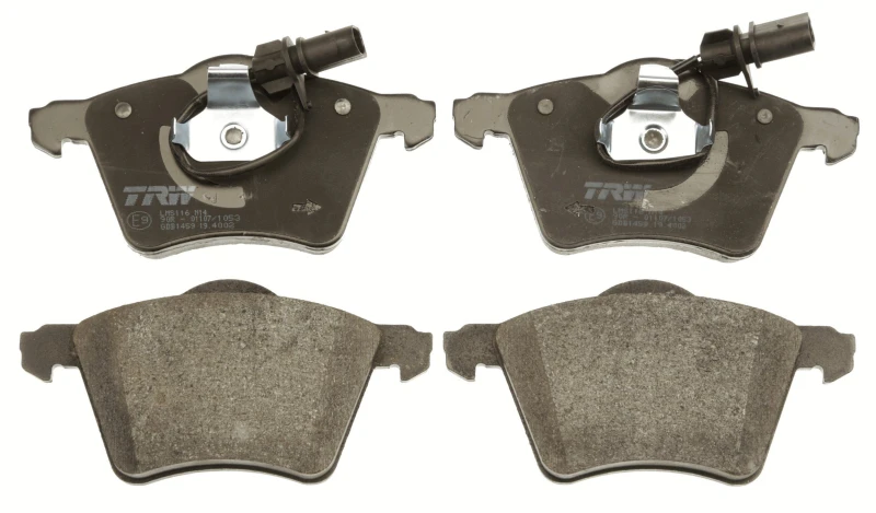 Image of TRW GDB1459 Brake pad set incl. wear warning contact Brake Pad Set,disc brake (402)