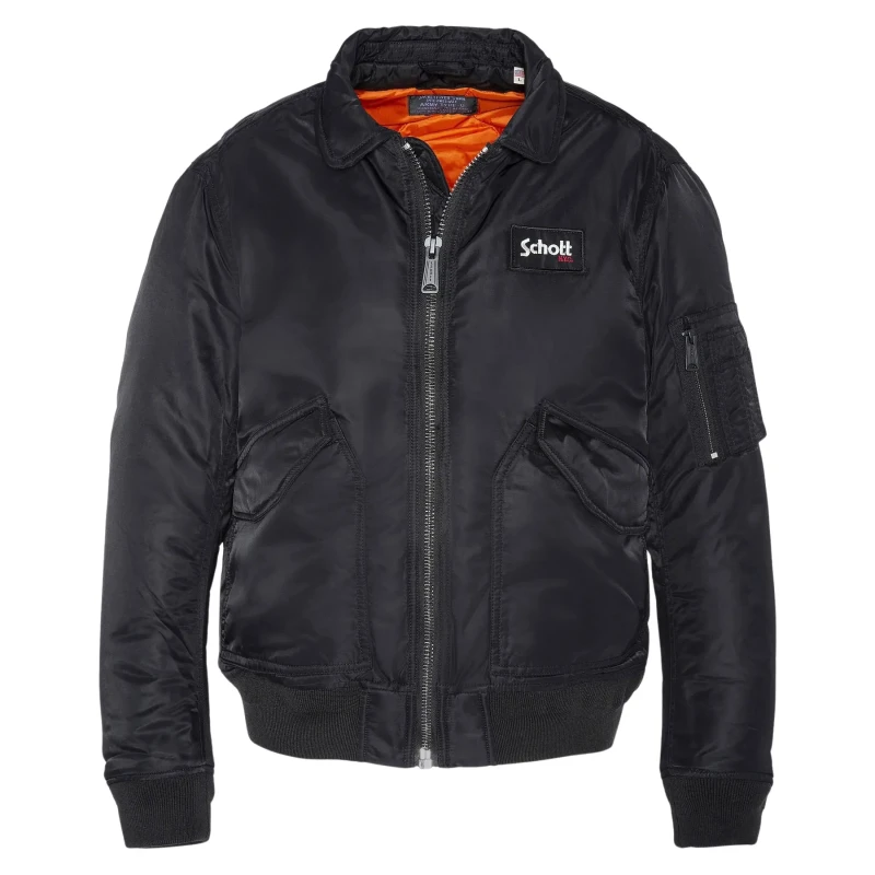 Image of Schott Jacket Schott CWU Original Noir Male M