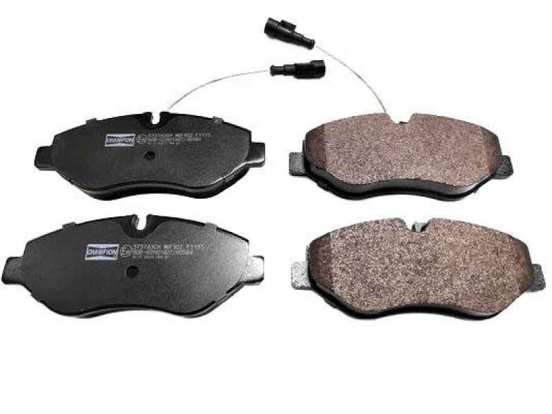 Image of CHAMPION 573743CH Brake pad set incl. wear warning contact Brake Pad Set,disc brake (402)