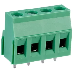 Image of Phoenix Contact 1888700 MKDSN 2,5/ 4-5,08 4 Way Screw Terminal Blo...