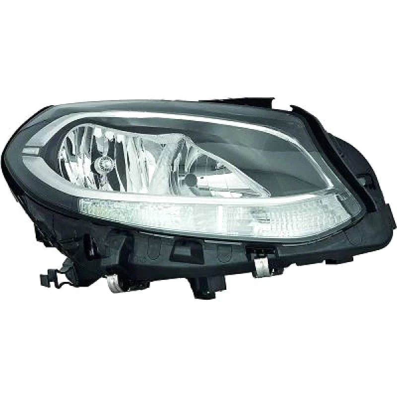 Image of DIEDERICHS 1686181 Headlights Priority Parts PY21W, Left, with motor for headlamp levelling Headlight (259)