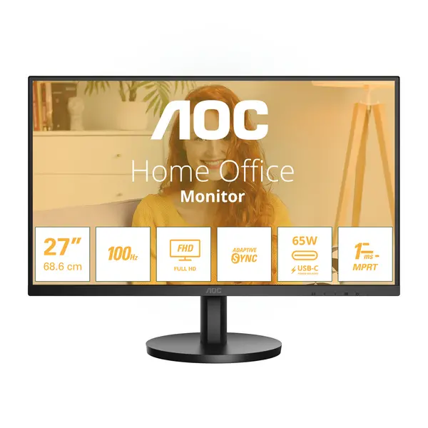 Image of AOC Basic Line 27" 27B3CA2 Full HD IPS LED Monitor
