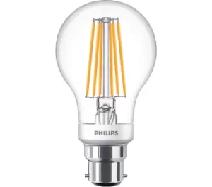 Image of Philips Scene Switch 7.5W BC/B22 GLS 3 Step Dimmable Very Warm White - 74311900