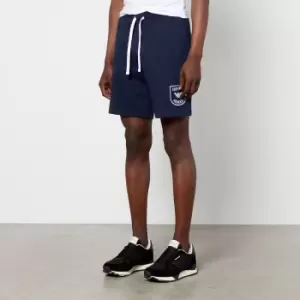 Image of Emporio Armani Mens Iconic Terry Shorts - Marine - L
