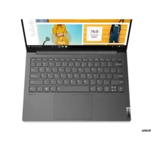 image of Lenovo Yoga Slim 7 5800U Notebook 33.8cm (13.3") AMD Ryzen 7 8GB LPDDR4x-SDRAM 512GB SSD WiFi 6 (802.11ax) Windows 11 Home Grey