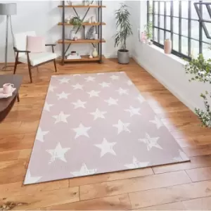 Image of Santa Monica 48648 Rose Cream 120cm x 170cm Rectangle