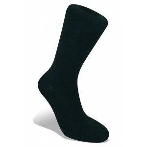 image of Bridgedale Everyday Outdoors Cushioned City Light Mens Sock Black Large