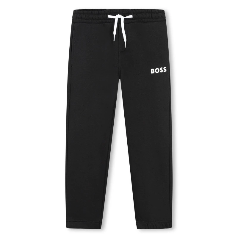 Image of Boss Small Logo Joggers Junior - Black 5 - 6 Years