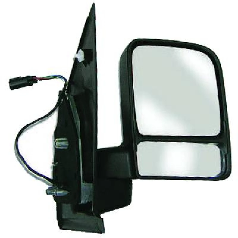Image of DIEDERICHS 1454724 Wing mirror Right, black, Complete Mirror, Grained Outside Mirror (50)