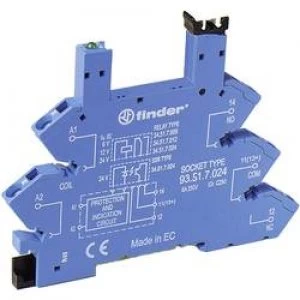 Image of Finder 93.51.0.024 93.51.0.024 Tension Spring Terminal Socket For Finder 34 Series 93.51.0.024