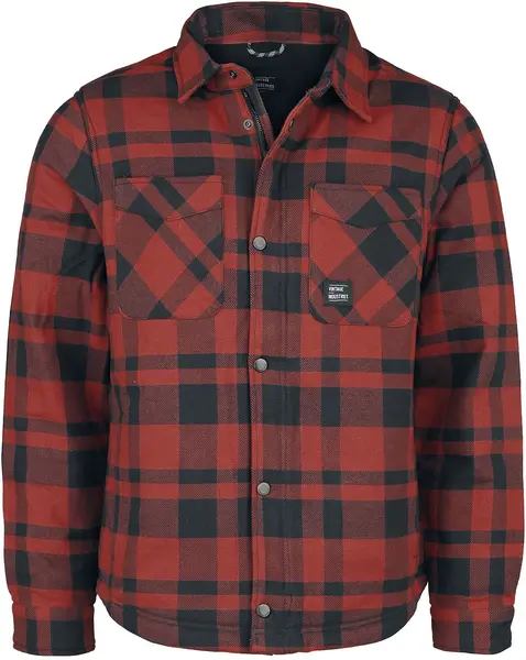 Image of Vintage Industries Darwin shirt jacket Between-seasons Jacket orange XL Men