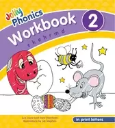 Image of jolly phonics workbook 2 in print letters