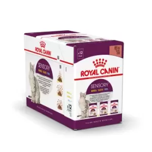 image of Royal Canin Sensory Adult Wet Cat Pouch Pcs 12 x 85g