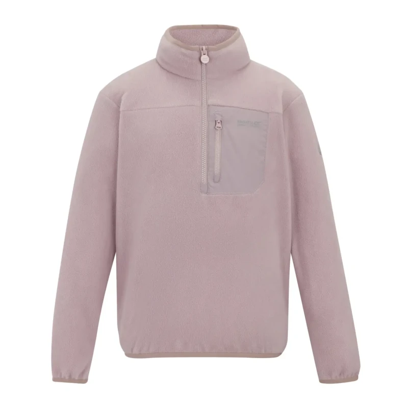 Image of Regatta Half-zip fleece for children Regatta Frankie Violet Unisex 14 ans