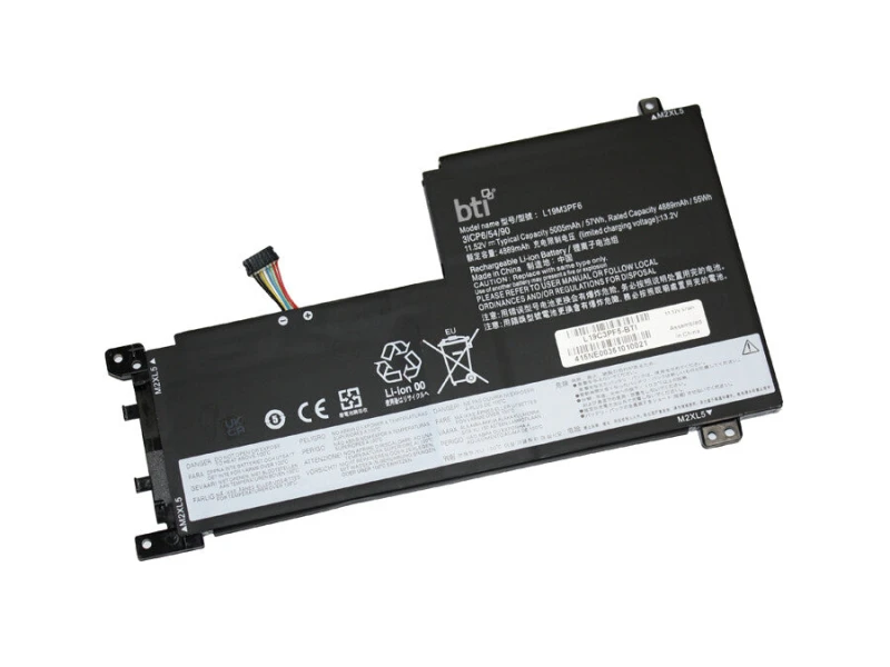 Image of Origin Storage BTI 55Wh 3 cell SB10W86938 compatible battery for Lenovo IDEAPAD 5 15ABA7 IDEAPAD 5 15IAL7 IDEAPAD 5-15ALC05 IDEAPAD 5-15ITL05 IDEAPAD
