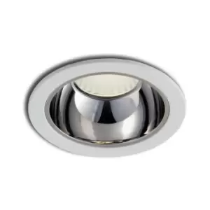 Image of Fan Europe LANDER LED Recessed Downlight White, Chrome 1500lm 3000K 8.7x11.2cm