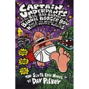 Image of The Big, Bad Battle of the Bionic Booger Boy: Pt.1: Night of the Nasty Nostril Nuggets by Dav Pilkey (Paperback, 2003)