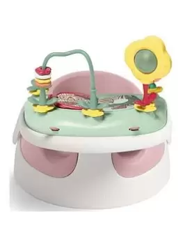 image of Mamas & Papas Baby Snug and Activity Tray- Blossom, Pink