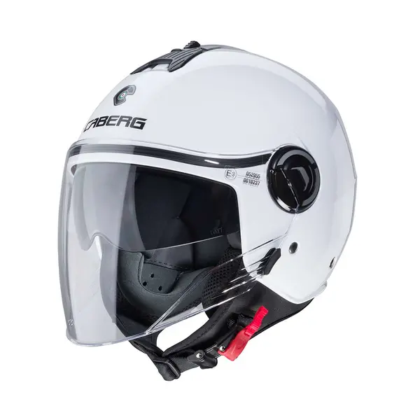 Image of Caberg Riviera V4 X White Jet Helmet Size L