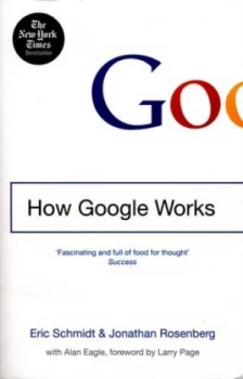 Image of Google by Eric Schmidt Paperback