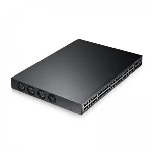 image of Zyxel GS2210-48HP 48 Port Layer 2 Managed PoE Switch