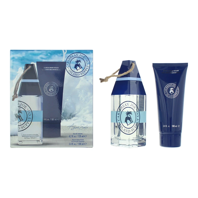 Image of Caribbean Joe Island Supply Sails Photobox 2 Piece Gift Set: Eau de Toilette 125ml - Hbw 100ml
