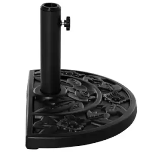 Image of Outsunny Half Round Decorative Parasol Base
