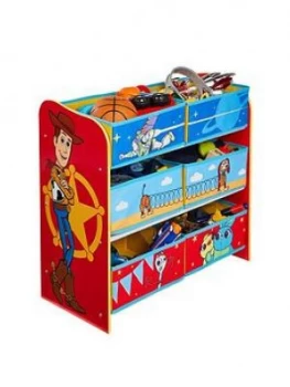 Toy Story Kids Bedroom Storage Unit with 6 Bins by HelloHome, One Colour