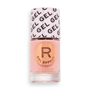 image of Makeup Revolution Ultimate Shine Gel Nail Polish I'm Gentle Pastel Peach