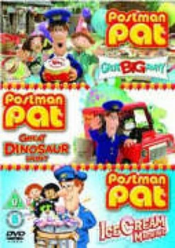 Image of Postman Pat: Great Big Party/Great Dinosaur Hunt/ Icecream DVD