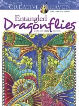 Image of Creative Haven Entangled Dragonflies Coloring Book by Angela Porter