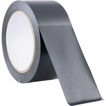 Black PVC Builders Tape - 75MM X 33M - Avon