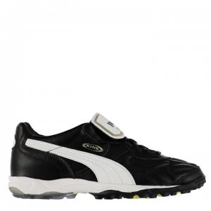 image of Puma King Allround Astro Turf Trainers - Black/White