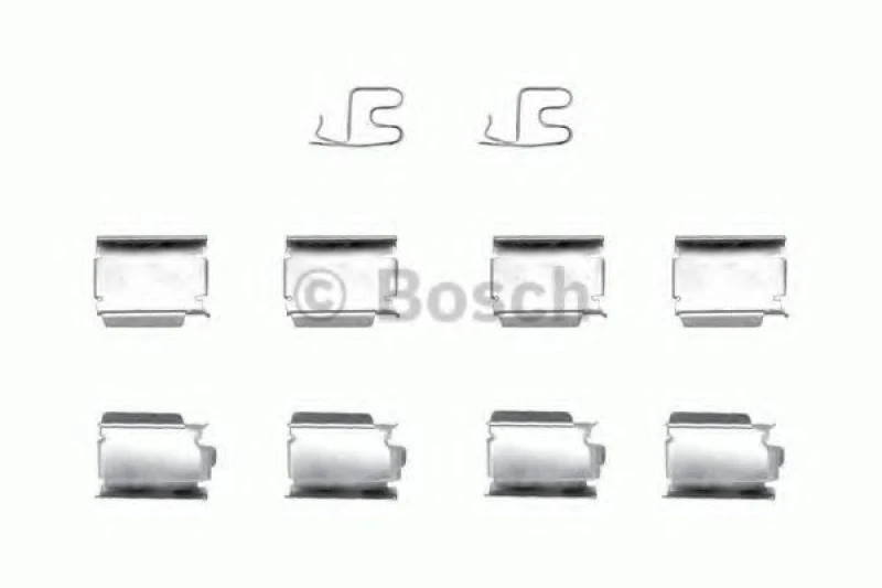 Image of Brake pad fitting kit Bosch 1 987 474 382