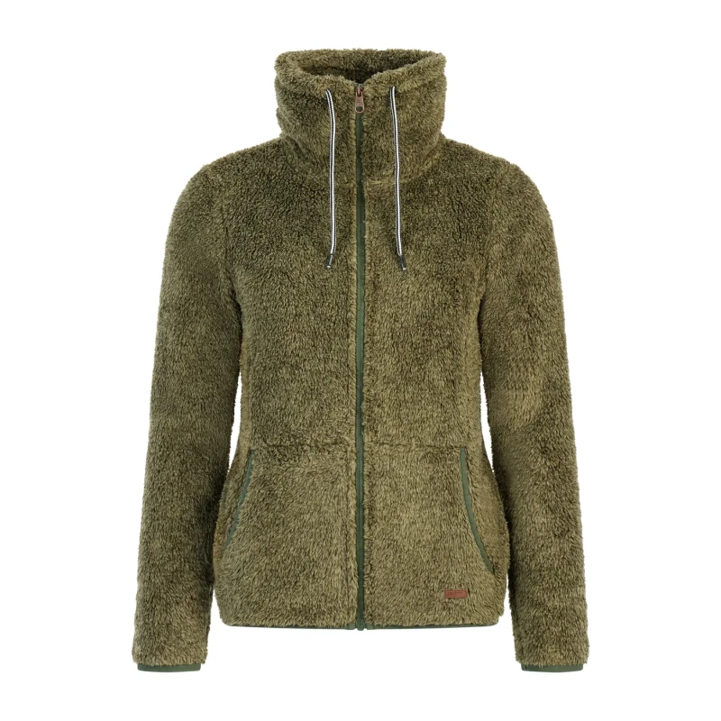 Image of Protest Womens full-zip fleece Protest Riri Vert Female M
