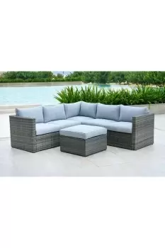 image of Lima - Rattan Corner Lounge Set - 5 Seats