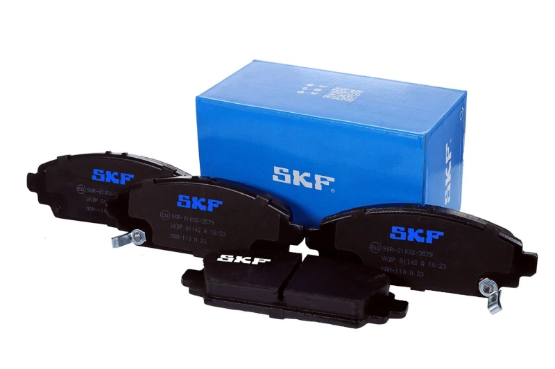 Image of SKF VKBP 81142 A Brake pad set with acoustic wear warning Brake Pad Set,disc brake (402)