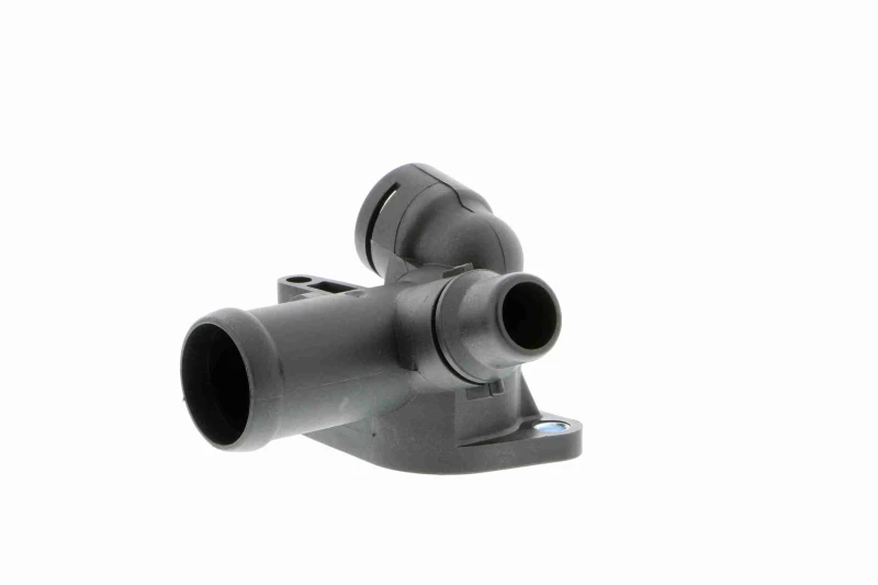 Image of VAICO V10-2064 Coolant Flange Rear, Plastic, Original VAICO Quality Plastic Coolant Flange (3219)