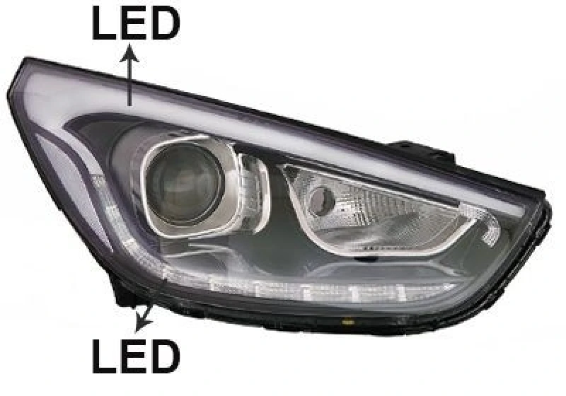 Image of VAN WEZEL Headlight VAN WEZEL 8262964
