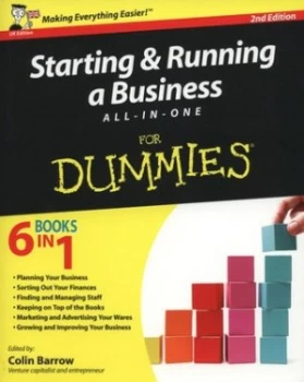 Image of Starting and Running a Business All In One for Dummies by Colin Barrow Paperback