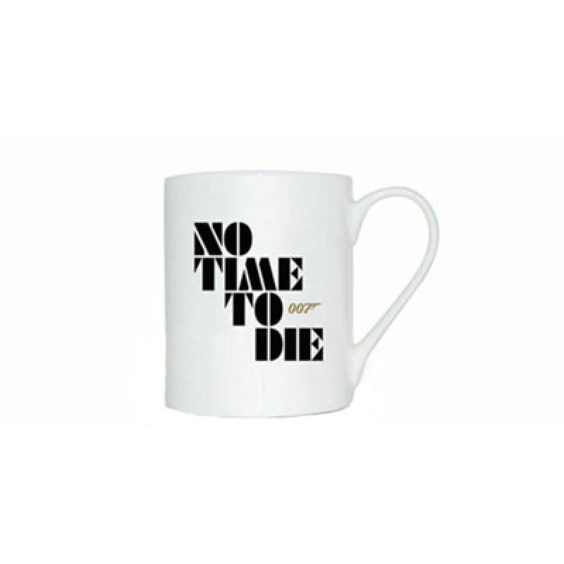 Image of James Bond No Time To Die Bone China Mug White unisex