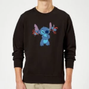 Image of Disney Lilo And Stitch Little Devils Sweatshirt - Black - 5XL