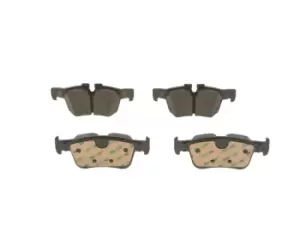 Image of Bosch Brake pad set VOLVO 0 986 424 802 31423653,31423654,31665837 31687502