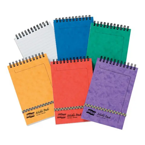 image of Europa Clairefontaine Europa Midi Notepad 152x102mm Assortment A (Pack of 10) 4935 4935